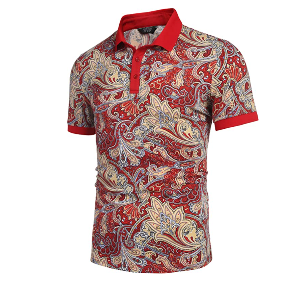 Paisley Polo Shirts